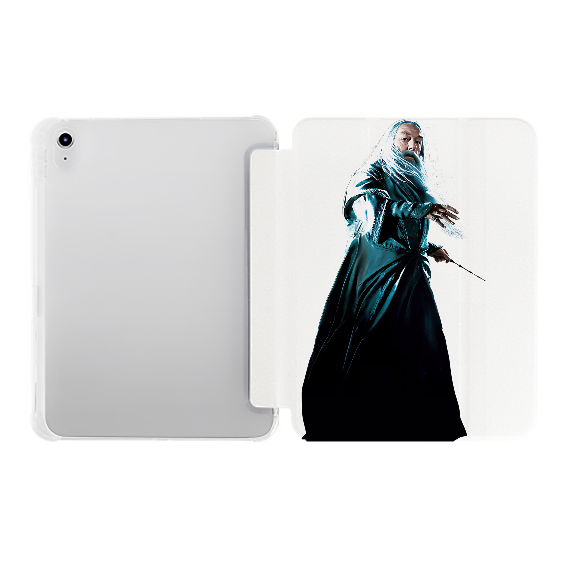（画像用） Harry Potter ハリー・ポッターシリーズ IPad ケース ペン収納付き 三つ折りスタンド PUレザー×シリコン 対応機種9.5/10.5/10.9インチ